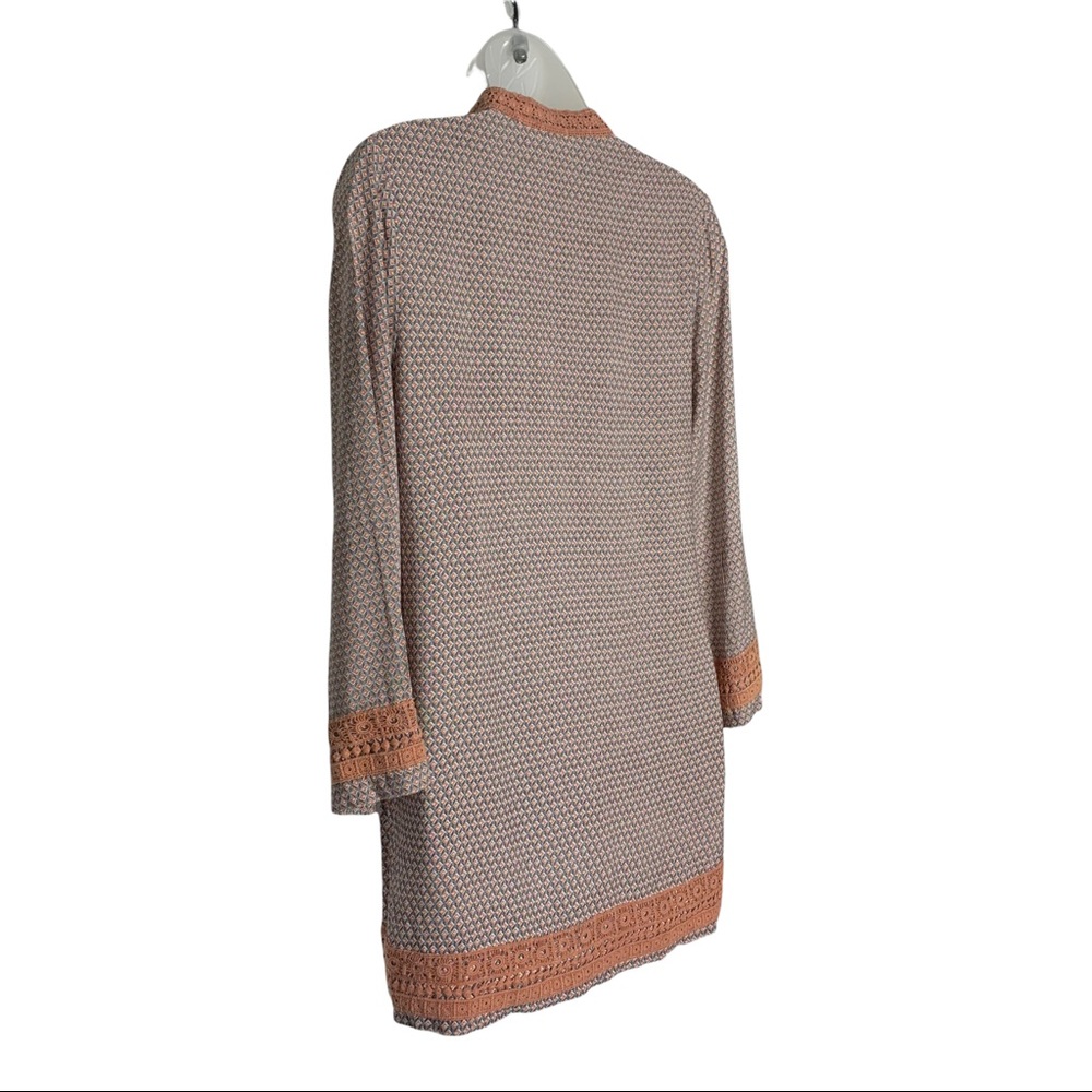 JADE Melody Tam Salmon‎ Pink Tunic Tunic Sz S - Picture 6 of 8